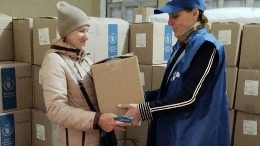 Понад 30 тисяч містян отримали продуктові набори за жовтень у Нікополі 